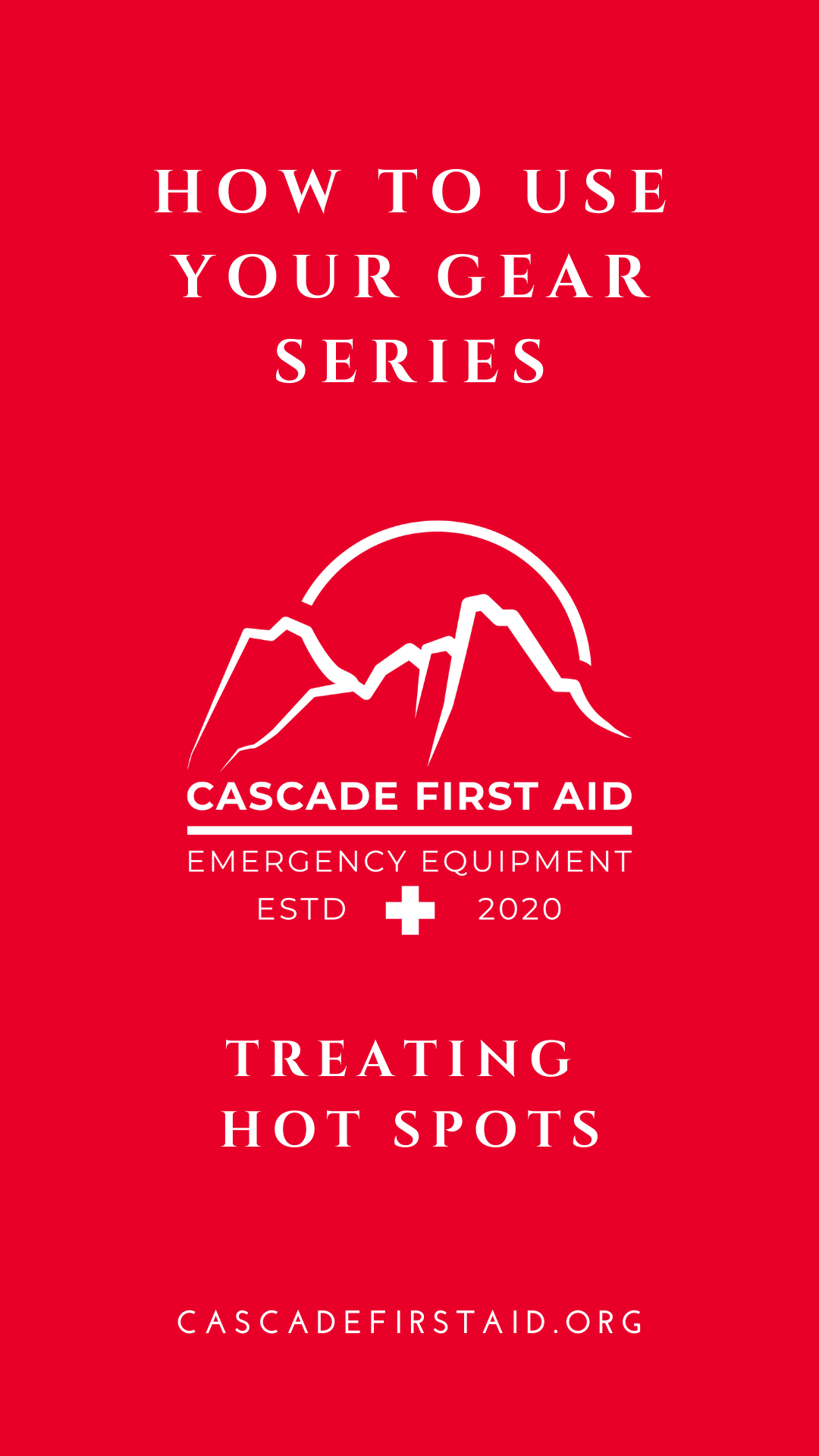 How to Treat Hot Spots - Cascade First Aid, LLC