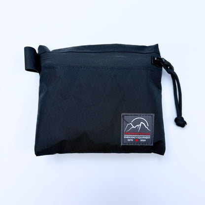 Medium Bits bag in Black color. Ultralight XPac construction, highly weather-resistant. From Cascade First Aid