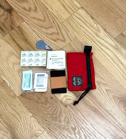 Thru hiker first aid kit contents from Cascade First Aid