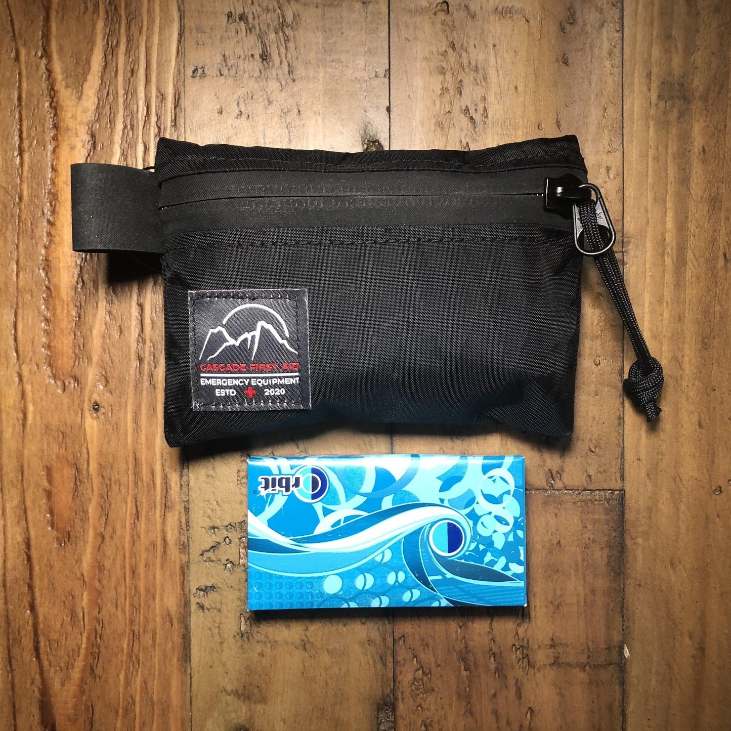 Ultralight Frick!tion Kit, size comparison- Cascade First Aid, LLC